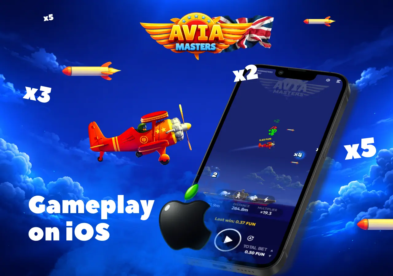 iOS crash game interface design